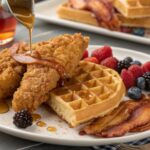 chicken and waffles