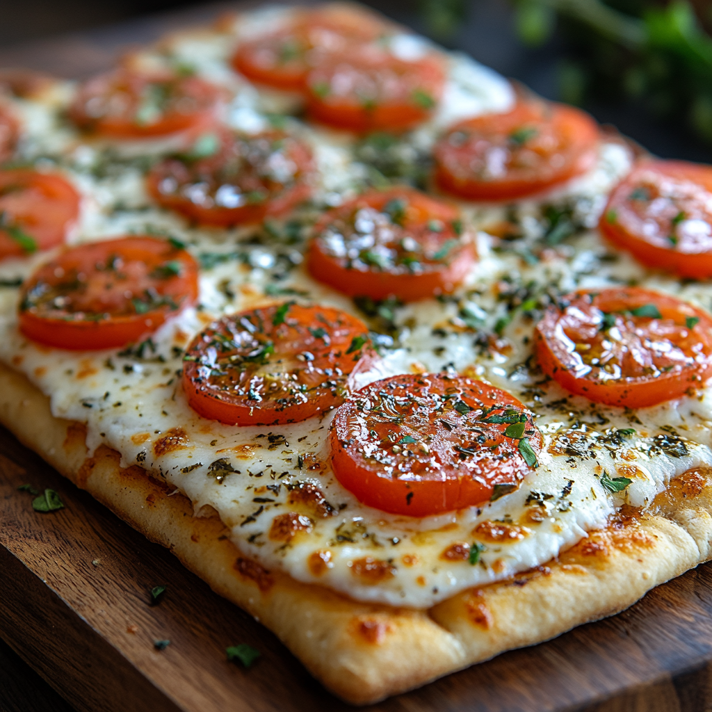 cottage cheese flatbread pizza