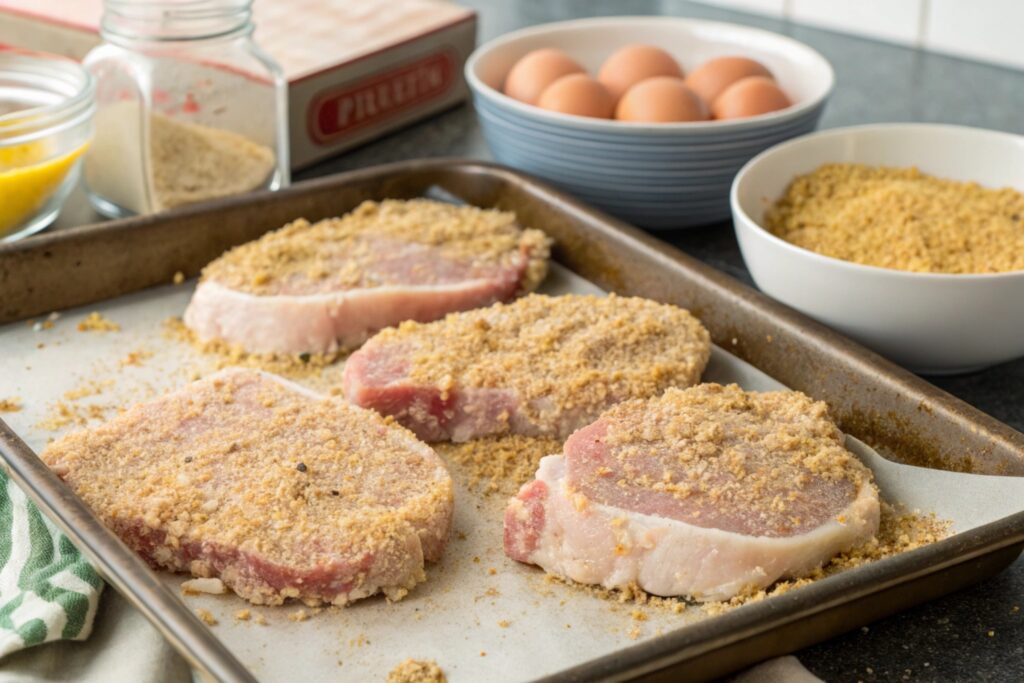 shake and bake pork chops preparation