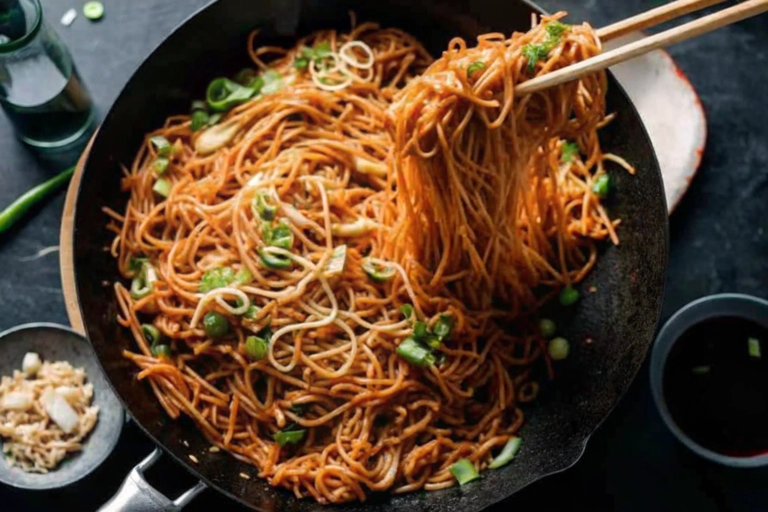 pan fried noodles